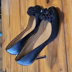 Ann Taylor Black 3.5in Heels